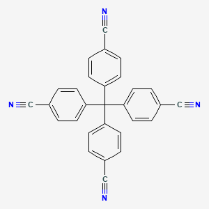 molecular formula C29H16N4 B1588255 Tetrakis(4-cyanophenyl)methane CAS No. 121706-21-6
