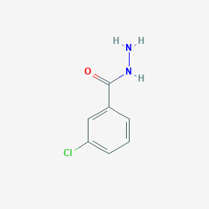 molecular formula C7H7ClN2O B158826 3-Chlorobenzhydrazide CAS No. 1673-47-8