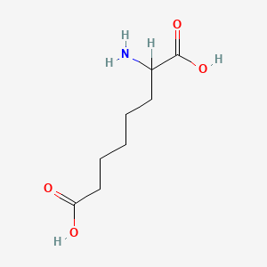 molecular formula C8H14NO4- B1588262 2-氨基辛二酸 CAS No. 3054-07-7