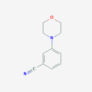 molecular formula C11H12N2O B1588264 3-Morpholin-4-ylbenzonitrile CAS No. 204078-31-9
