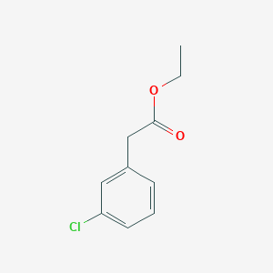 molecular formula C10H11ClO2 B1588269 Ethyl 2-(3-chlorophenyl)acetate CAS No. 14062-29-4