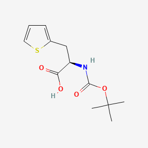 molecular formula C12H16NO4S- B1588272 Boc-D-2-thienylalanine CAS No. 78452-55-8