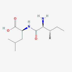 molecular formula C12H24N2O3 B1588274 异亮氨酸-亮氨酸 CAS No. 26462-22-6