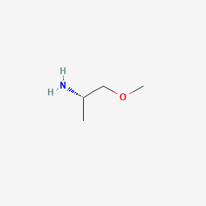 molecular formula C4H11NO B1588276 (S)-(+)-1-METHOXY-2-PROPYLAMINE CAS No. 99636-32-5