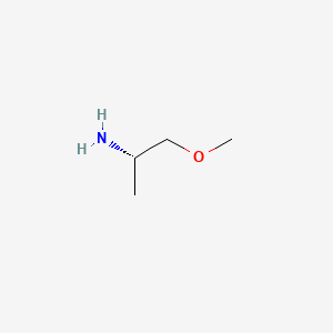 molecular formula C4H11NO B1588276 2-Propanamine, 1-methoxy-, (2S)- CAS No. 99636-32-5