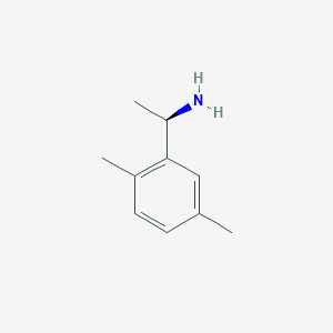 molecular formula C10H15N B1588277 (R)-1-(2,5-Dimethylphenyl)ethanamine CAS No. 77302-55-7