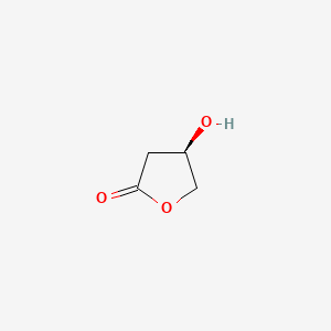 molecular formula C4H6O3 B1588278 (R)-3-Hydroxy-gamma-butyrolactone CAS No. 58081-05-3