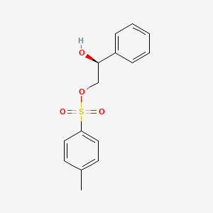 molecular formula C15H16O4S B1588290 (S)-(+)-1-Phenyl-1,2-ethanediol 2-tosylate CAS No. 40435-14-1