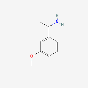 molecular formula C9H13NO B1588291 (S)-1-(3-Methoxyphenyl)ethylamine CAS No. 82796-69-8