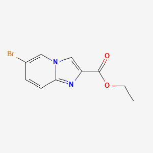 molecular formula C10H9BrN2O2 B1588303 Ethyl 6-bromoimidazo[1,2-a]pyridine-2-carboxylate CAS No. 67625-37-0