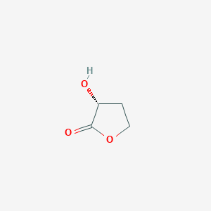 molecular formula C4H6O3 B1588305 (R)-3-Hydroxydihydrofuran-2(3H)-one CAS No. 56881-90-4