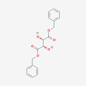 molecular formula C18H18O6 B1588311 (2S,3S)-Dibenzyl 2,3-dihydroxysuccinate CAS No. 4136-22-5