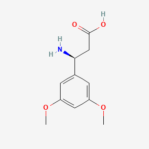 (R)-3-Amino-3-(3,5-dimethoxyphenyl)propanoic acid