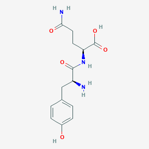 molecular formula C14H19N3O5 B1588314 Tyrosyl-Glutamine CAS No. 28252-40-6