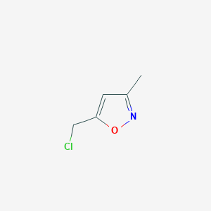 B1588320 5-(Chloromethyl)-3-methylisoxazole CAS No. 40340-41-8