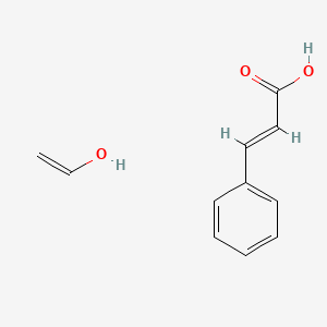 molecular formula C11H12O3 B1588326 ethenol;(E)-3-phenylprop-2-enoic acid CAS No. 9050-06-0
