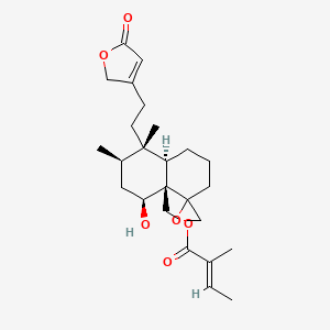 molecular formula C25H36O6 B1588327 Ajugacumbin B CAS No. 124961-67-7