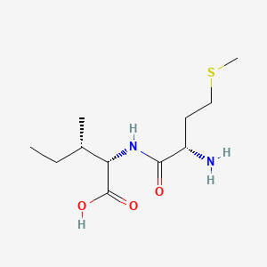 molecular formula C11H22N2O3S B1588329 L-Methionyl-L-isoleucine CAS No. 40883-17-8