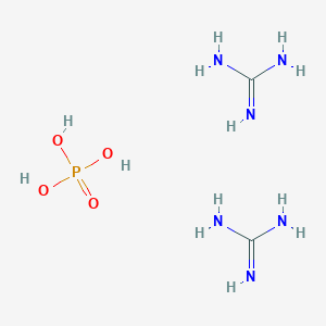 molecular formula C2H13N6O4P B1588332 Diguanidine phosphate CAS No. 5423-23-4