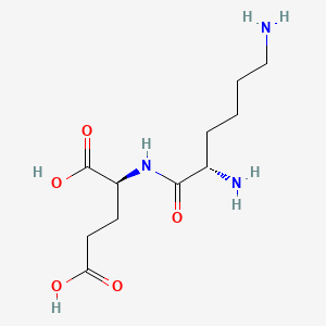 molecular formula C11H21N3O5 B1588335 Lysylglutamic acid CAS No. 45234-02-4