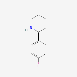 B1588341 (2S)-2-(4-fluorophenyl)piperidine CAS No. 1187468-22-9