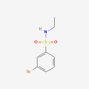 molecular formula C8H10BrNO2S B1588345 3-bromo-N-ethylbenzenesulfonamide CAS No. 871269-07-7