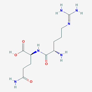molecular formula C11H22N6O4 B1588350 Arginyl-Glutamine CAS No. 2483-17-2