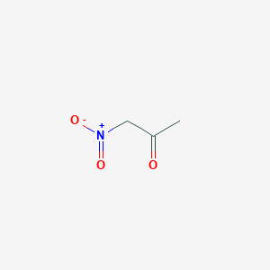 molecular formula C3H5NO3 B158836 2-Propanone, 1-nitro- CAS No. 10230-68-9
