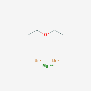 molecular formula C4H10Br2MgO B1588364 Magnesium bromide ethyl etherate CAS No. 29858-07-9