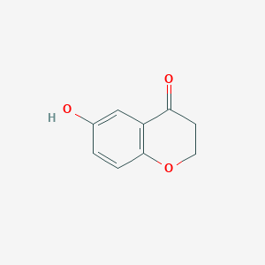 molecular formula C9H8O3 B1588371 6-Hydroxy-chroman-4-one CAS No. 80096-64-6