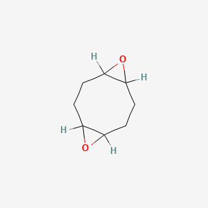 molecular formula C8H12O2 B1588372 1,2:5,6-Diepoxycyclooctane CAS No. 27035-39-8