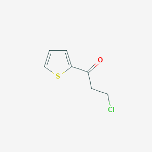 molecular formula C7H7ClOS B1588382 3-Chloro-1-(thiophen-2-yl)propan-1-one CAS No. 40570-64-7