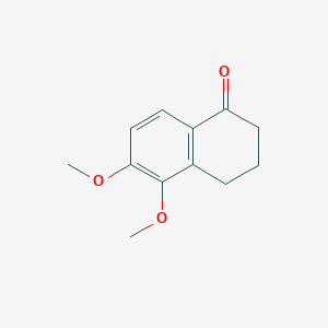 molecular formula C12H14O3 B1588383 5,6-Dimethoxy-1-tetralone CAS No. 24039-89-2
