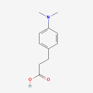 molecular formula C11H15NO2 B1588401 3-[4-(Dimethylamino)phenyl]propanoic acid CAS No. 73718-09-9