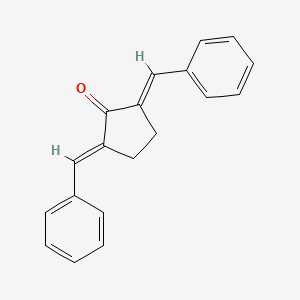 molecular formula C19H16O B1588407 2,5-Dibenzylidenecyclopentanone CAS No. 895-80-7