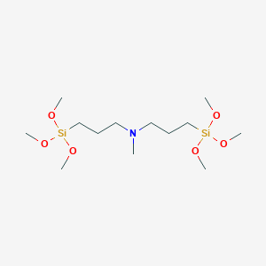 Bis(3-trimethoxysilylpropyl)-N-methylamine