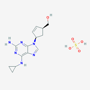 molecular formula C14H20N6O5S B158842 Abacavir sulfate CAS No. 216699-07-9
