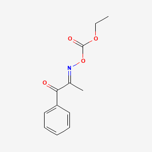 1,2-Propanedione, 1-phenyl-, 2-[O-(ethoxycarbonyl)oxime]