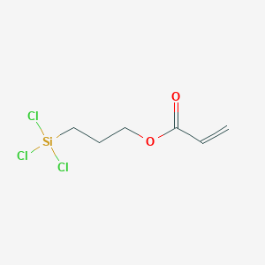 molecular formula C6H9Cl3O2Si B1588425 3-Acryloxypropyltrichlorosilane CAS No. 38595-89-0