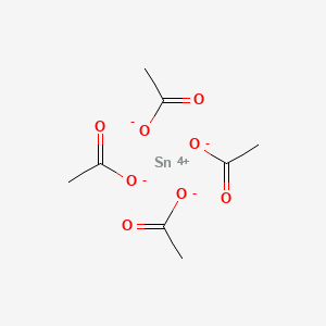 molecular formula Sn(CH3COO)4<br>C8H12O8Sn B1588431 Tin(IV) acetate CAS No. 2800-96-6