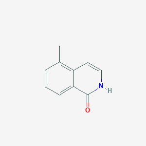 molecular formula C10H9NO B1588433 5-甲基异喹啉-1(2H)-酮 CAS No. 24188-72-5