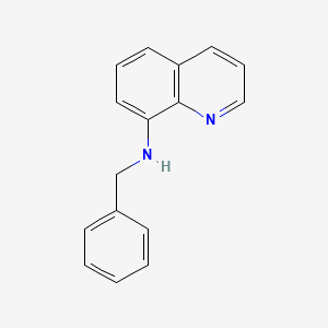 molecular formula C16H14N2 B1588451 8-(Benzylamino)quinoline CAS No. 37385-01-6