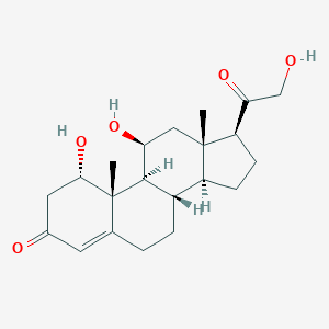 molecular formula C21H30O5 B158846 1alpha-Hydroxycorticosterone CAS No. 10163-49-2