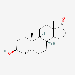 molecular formula C19H28O2 B1588466 4-Androsten-3beta-ol-17-one CAS No. 571-44-8