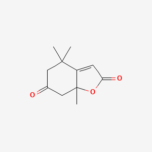 molecular formula C11H14O3 B1588472 Dehydrololiolide CAS No. 19355-58-9