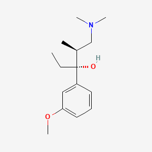 molecular formula C15H25NO2 B1588494 (2S,3R)-1-(dimethylamino)-3-(3-methoxyphenyl)-2-methylpentan-3-ol CAS No. 809282-20-0