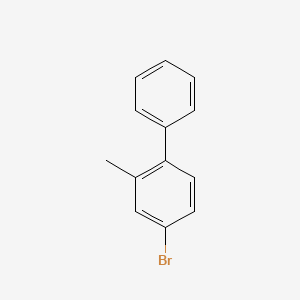 molecular formula C13H11B B1588497 4-Bromo-2-methylbiphenyl CAS No. 5002-26-6