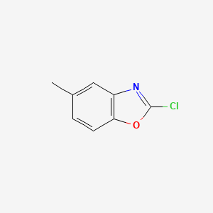 molecular formula C8H6ClNO B1588498 2-Chloro-5-methyl-1,3-benzoxazole CAS No. 3770-60-3