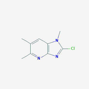 molecular formula C9H10ClN3 B015885 2-Chloro-1,5,6-trimethylimidazo [4,5-b] Pyridine CAS No. 887354-13-4