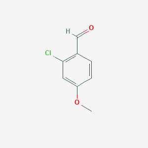 molecular formula C8H7ClO2 B1588500 2-Chloro-4-methoxybenzaldehyde CAS No. 54439-75-7